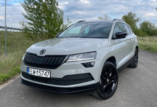 Skoda Karoq cena 99000 przebieg: 88000, rok produkcji 2019 z Zgierz małe 497